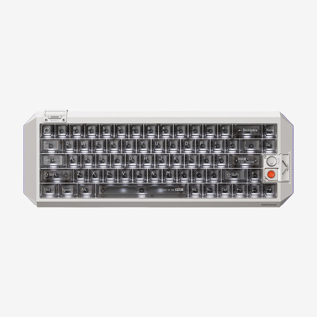 MelGeek Centauri Hall Effect Gaming Keyboard 8000Hz Gray