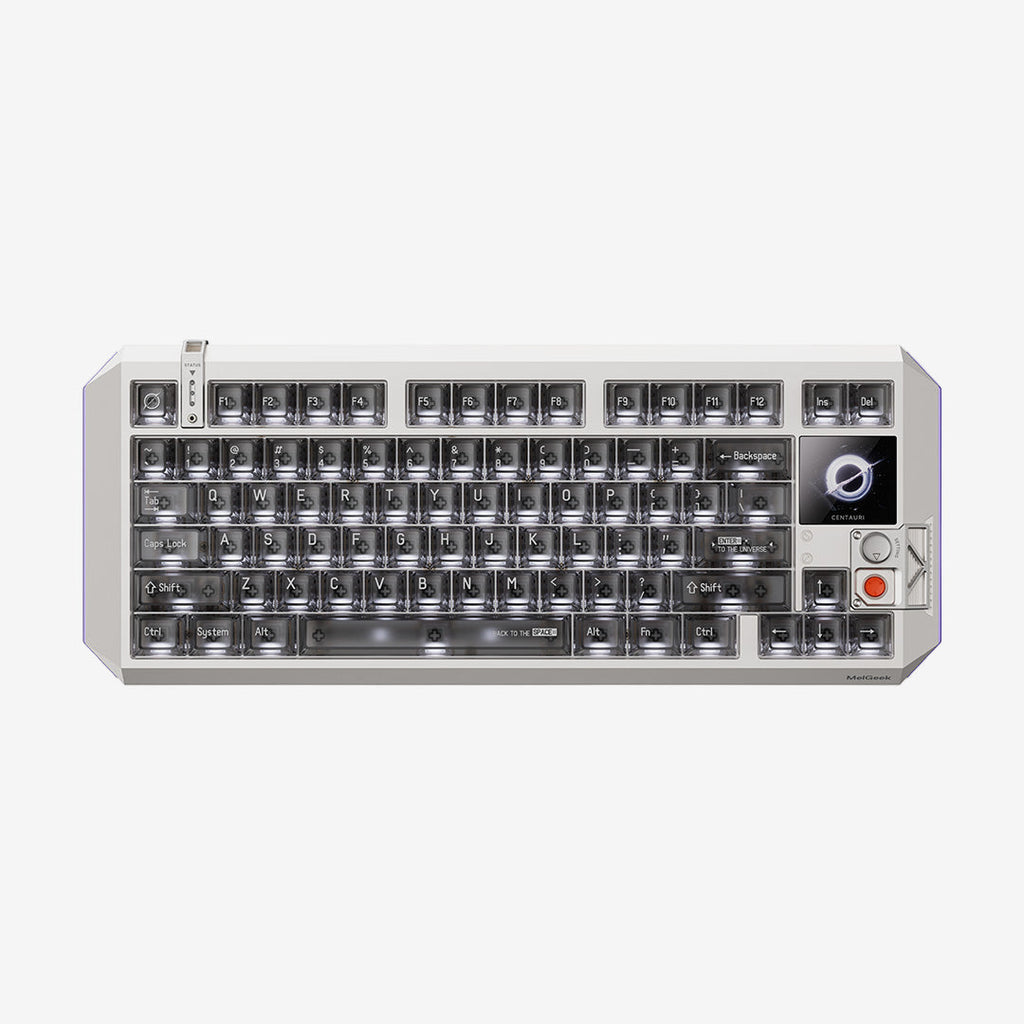 MelGeek Centauri Hall Effect Gaming Keyboard 8000Hz Gray