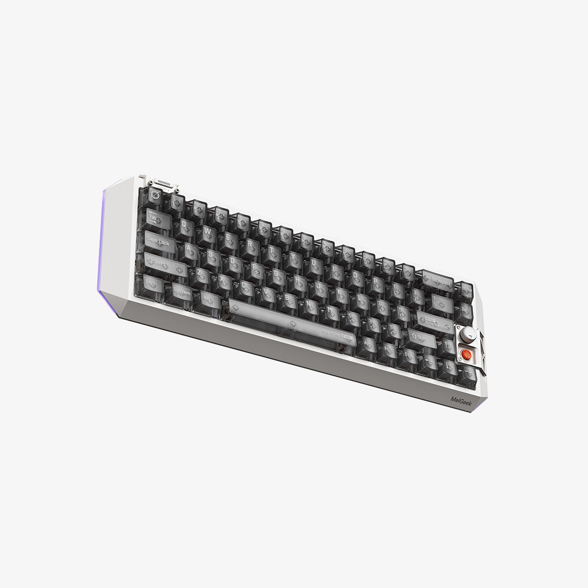MelGeek Centauri Hall Effect Gaming Keyboard 8000Hz Gray